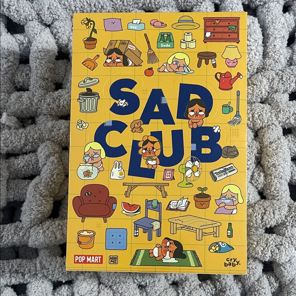 Pop Mart Sad Club Sealed Full Set of 8 Boxes - Picture 1 of 1
